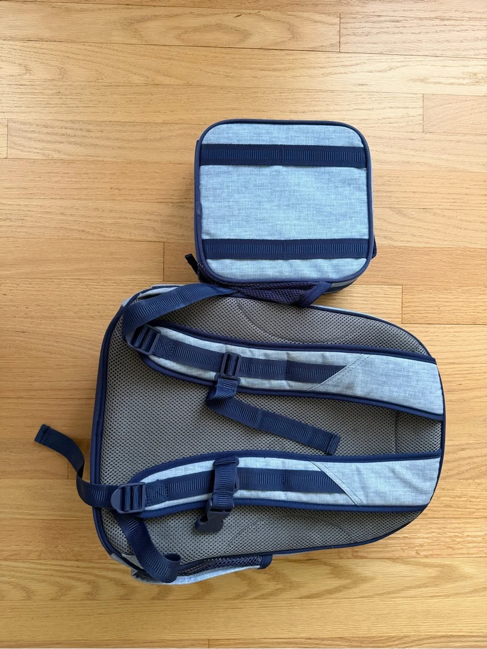 DREW Blue & Navy Skateboard Kids Lunch Bag